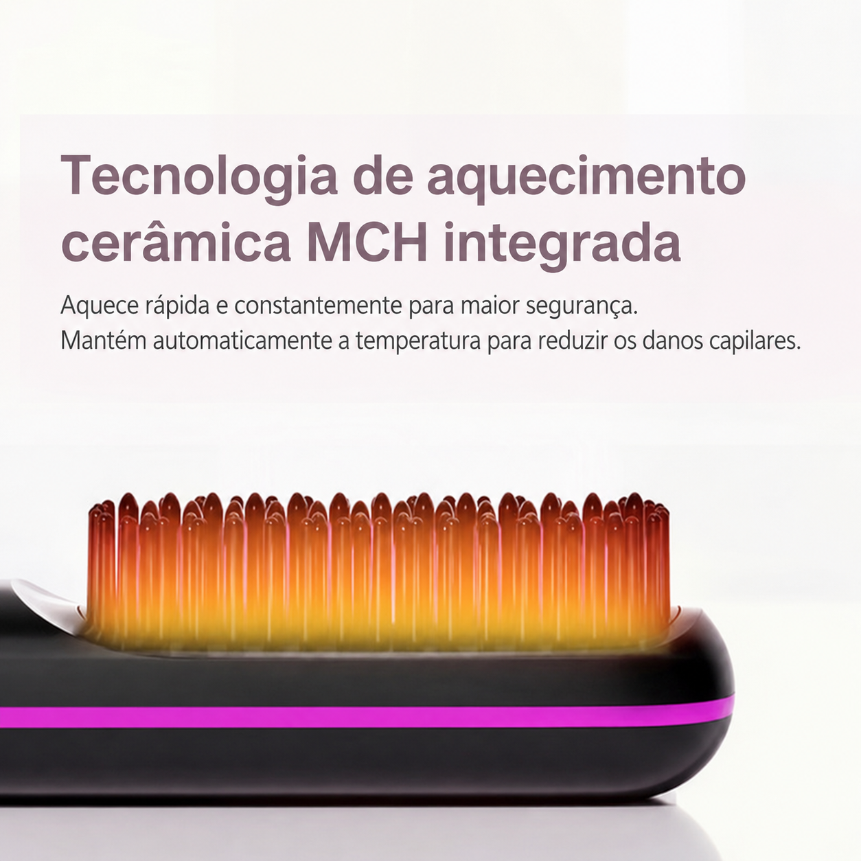 Escova Modeladora Nymfera para cabelos curtos