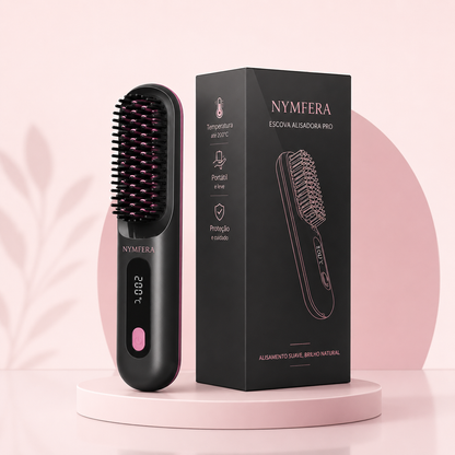 Escova Modeladora Nymfera para cabelos curtos