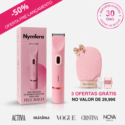 Nymfera Dual-Head PRO • Barbeador Elétrico