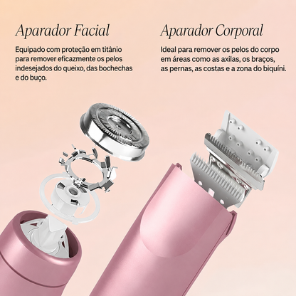 Nymfera Dual-Head PRO • Barbeador Elétrico
