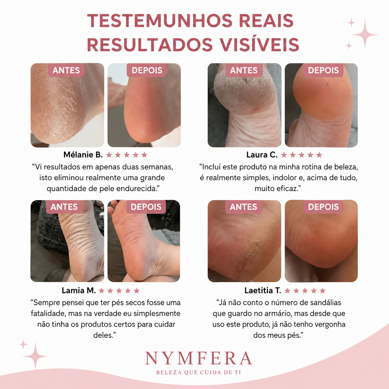 Nymfera – Kit Beleza dos Pés